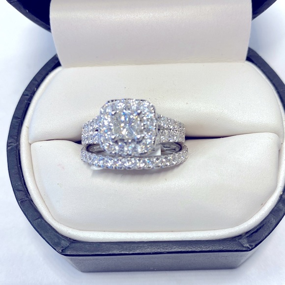 Jewelry - NEW 14K Gold Diamonds Bridal set